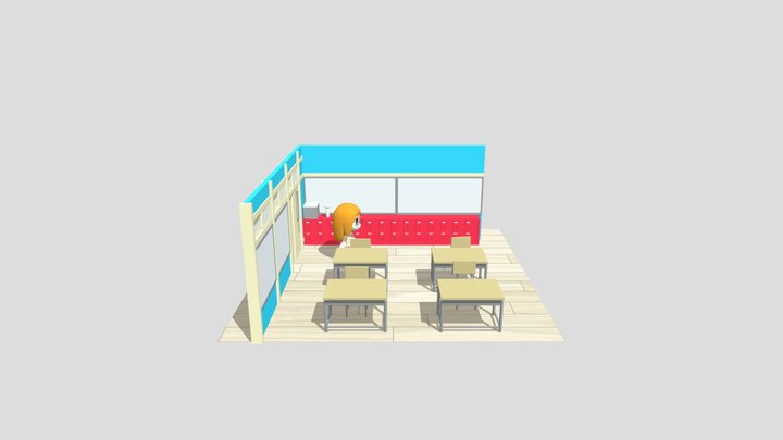 nichijou_cenario 3D Model