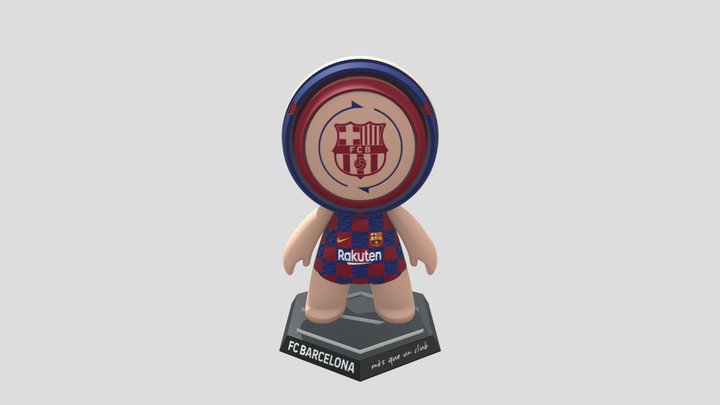 Barcelona Baby MAtt 3D Model