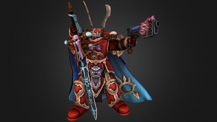Kranon the Relentless 3D Model