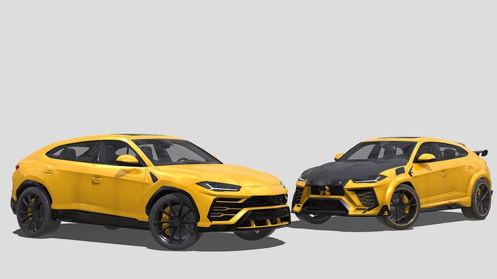 Lamborghini Urus 2019 3D Model
