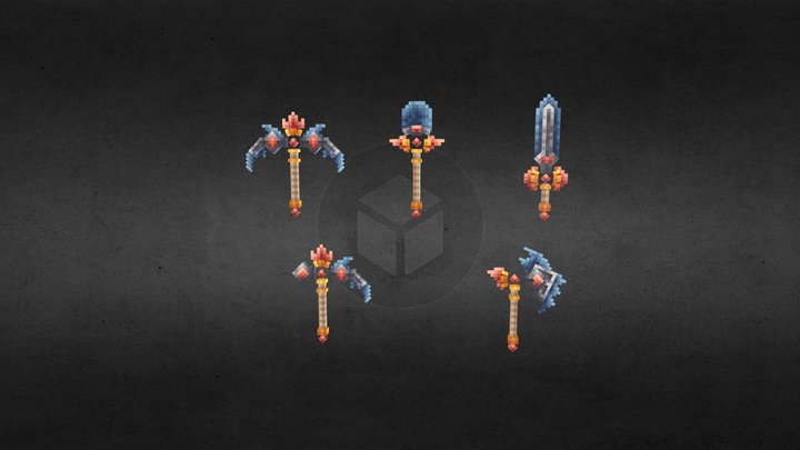 Sapphire Set V1 3D Model