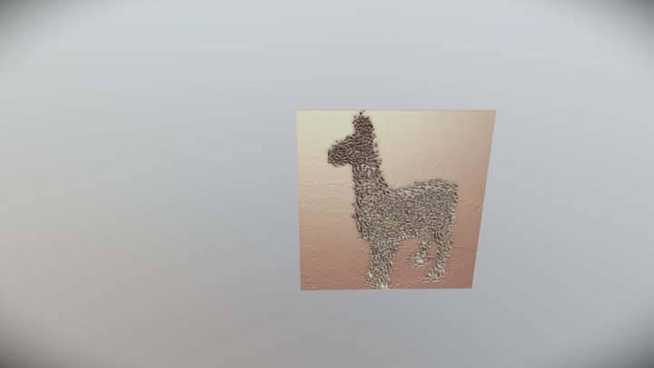 BABY LAMA 3D Model
