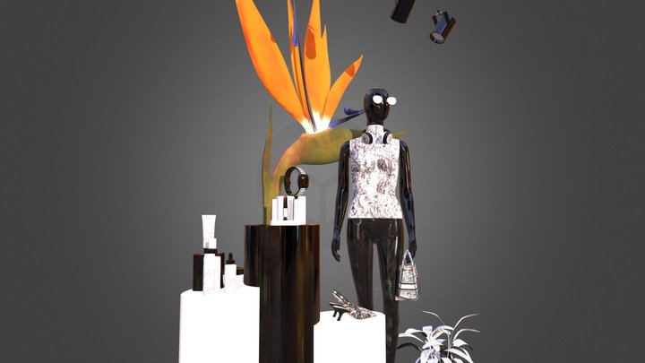 Window display - storefront - escaparate – Modello 3D gratuito STL