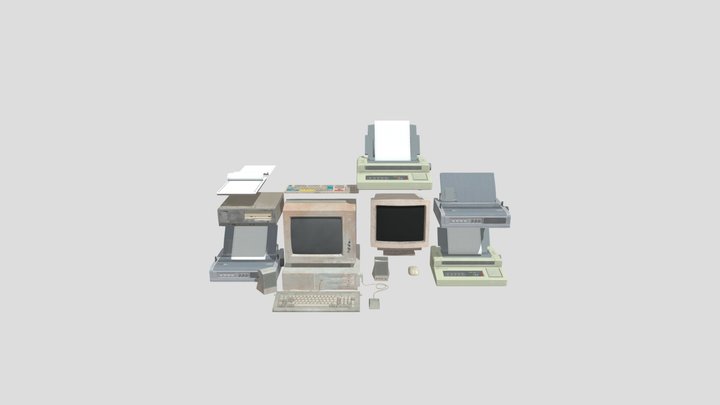 Poppy Playtime Chapter 4 computers – Kostenloses 3D-Modell STL