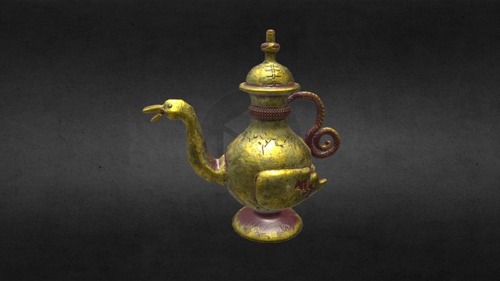 GameProps_Teapot 3D Model