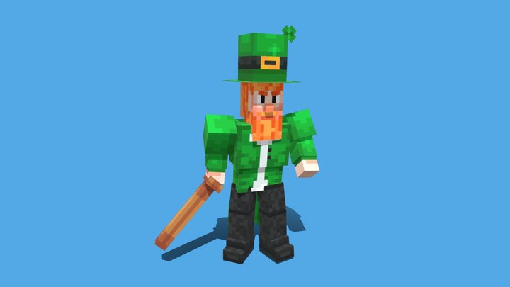 Leprechaun Boss | Boss HyrexMC 3D Model