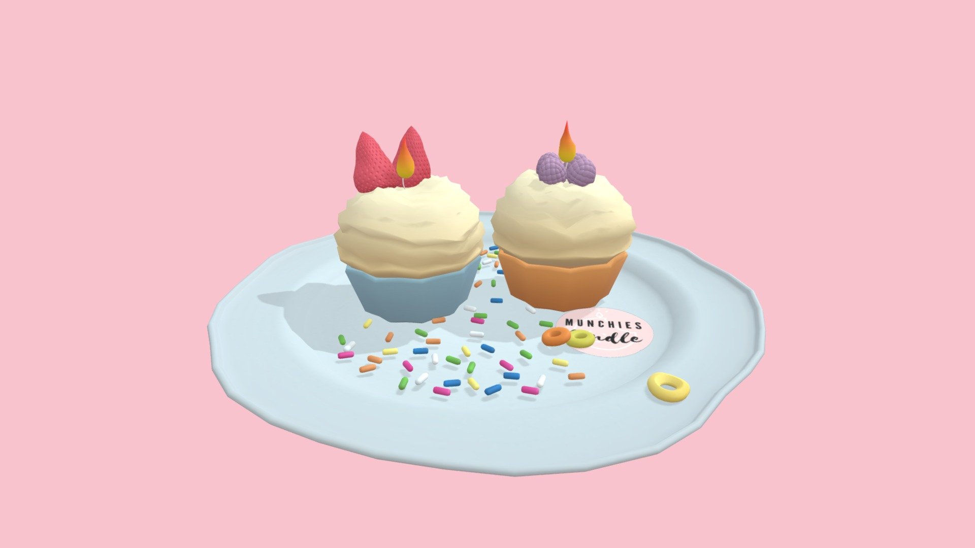 Cupcake candles