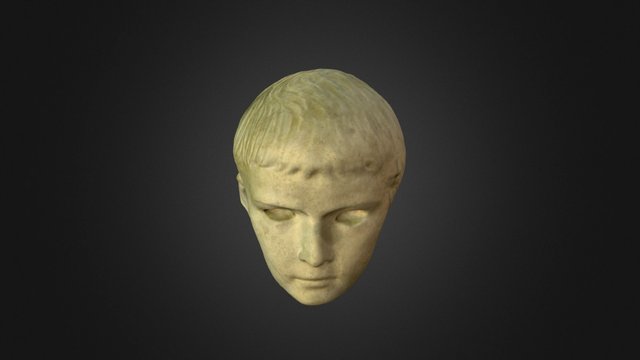 Testa–ritratto di Tiberio Gemello 3D Model