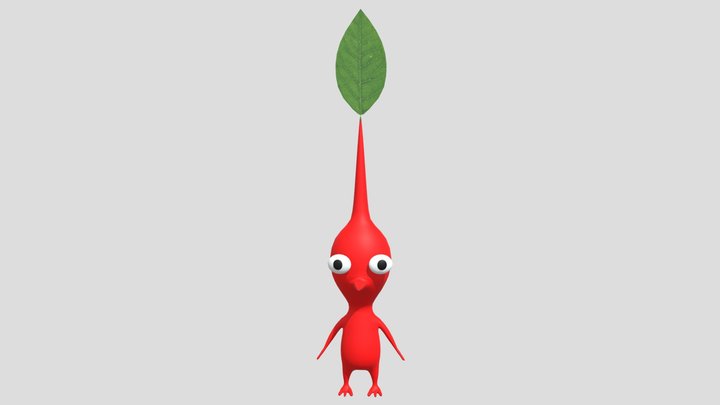 Red_Pikmin 3D Model