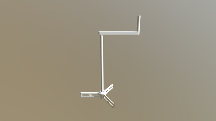 Paint Mixer Assembly 3D Model