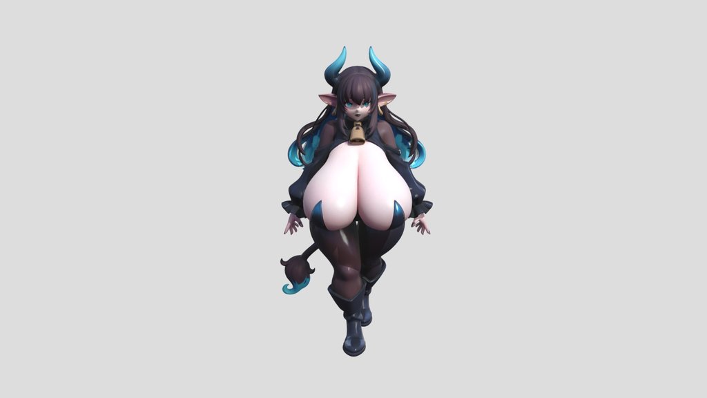 Azure Cow Succubus