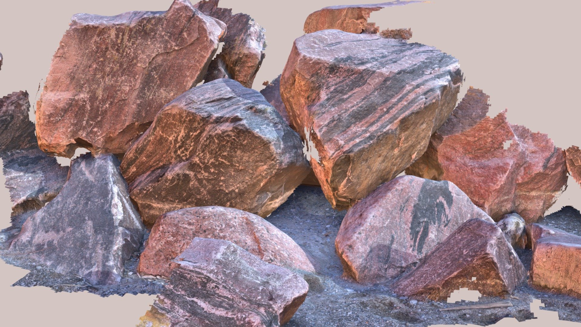 Beach Boulders