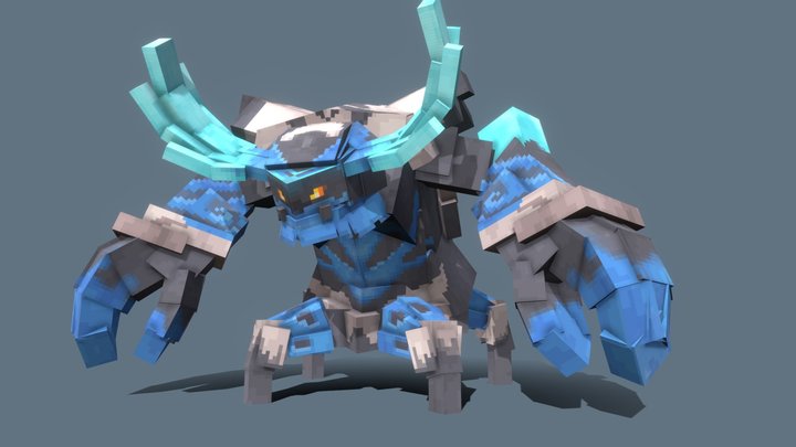 Spirit Beast-Cancer King 3D Model