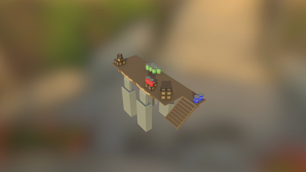 Low Poly Dock
