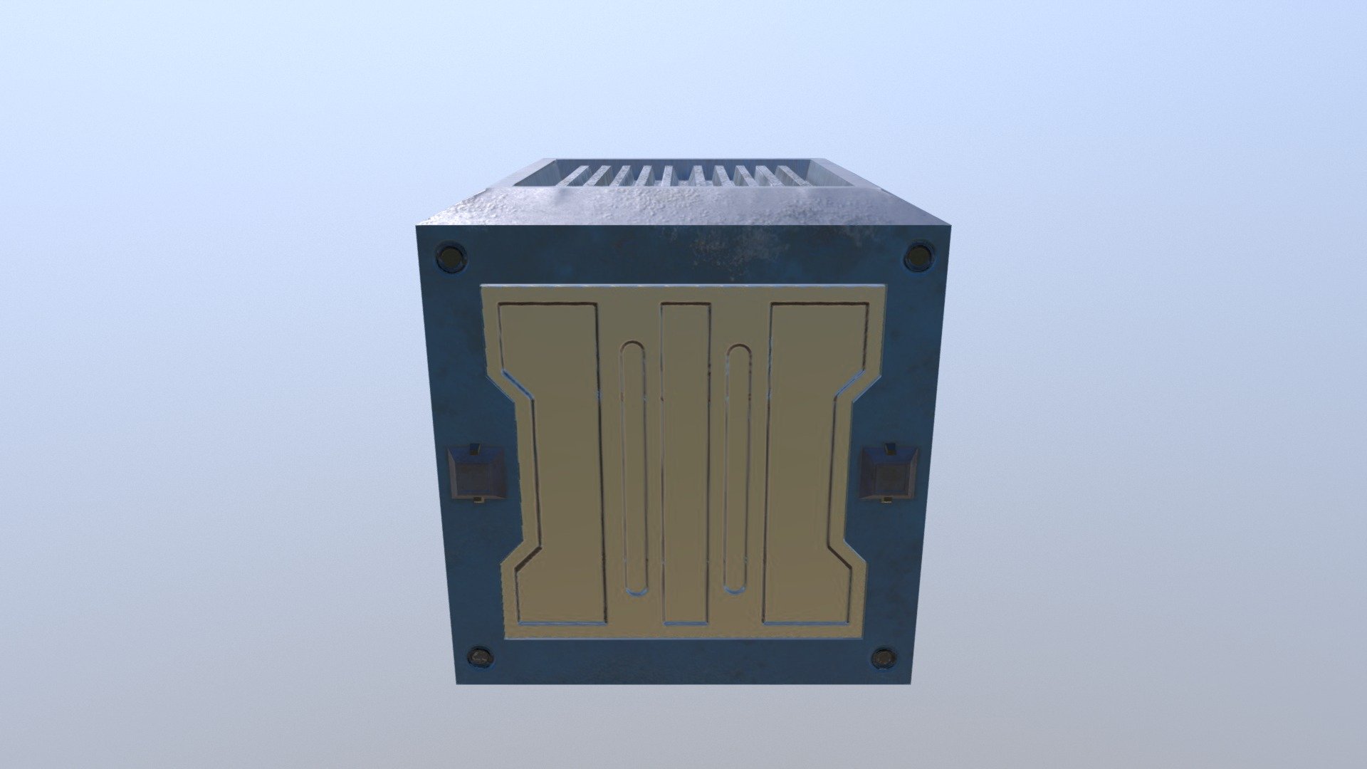Sci-Fi Crate Model