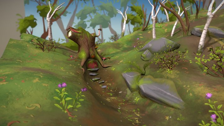 Forest 3D Model