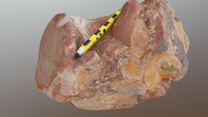 North Horn Conglomerate 3D Model