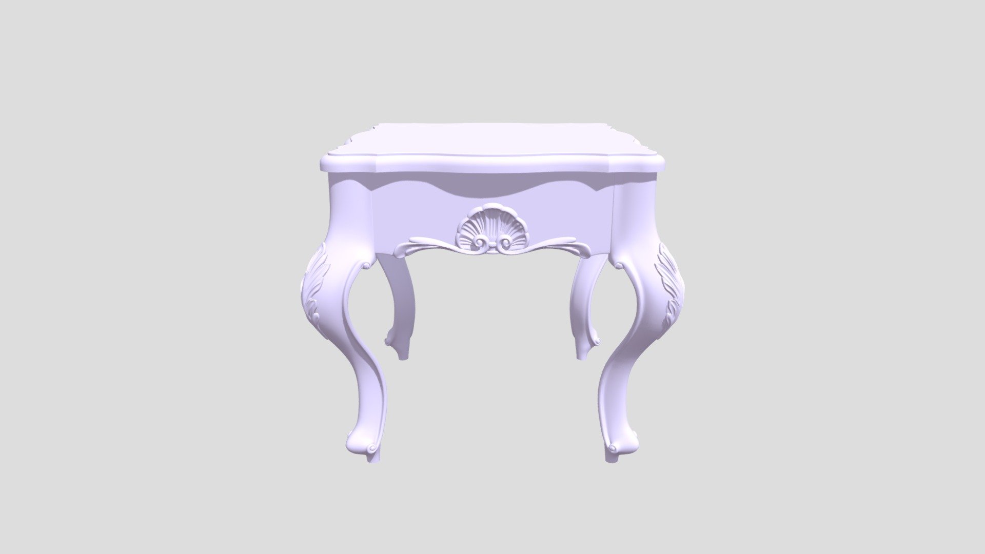 Bella vita square side table by Modenese - Download Free 3D model by ...