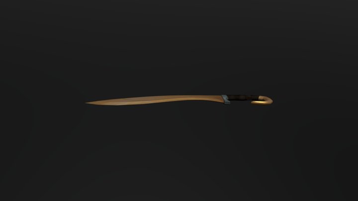 Kopis - Greek Sword 3D Model