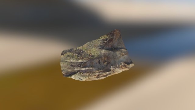Dresser barite mine - Kaolinite cliff 3D Model