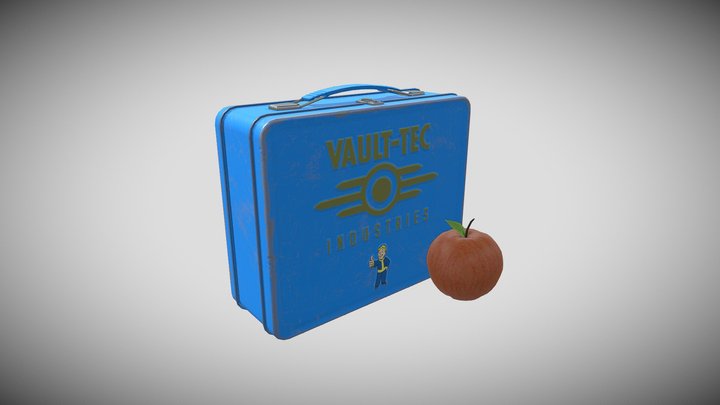 Vault-Tec Old School Lunchbox 3D Model