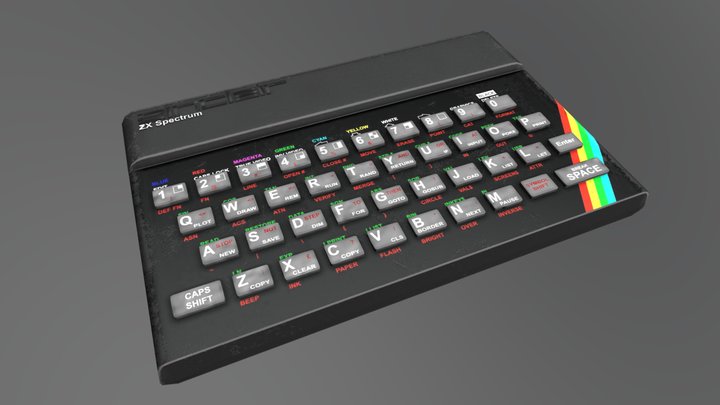 ZX Spectrum 3D Model