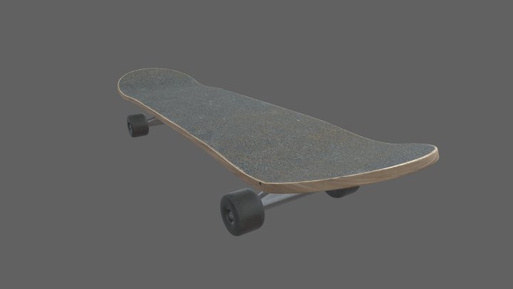 Skateboard 3D Model