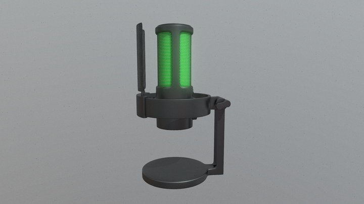 Microphone Fifine A8 3D Model