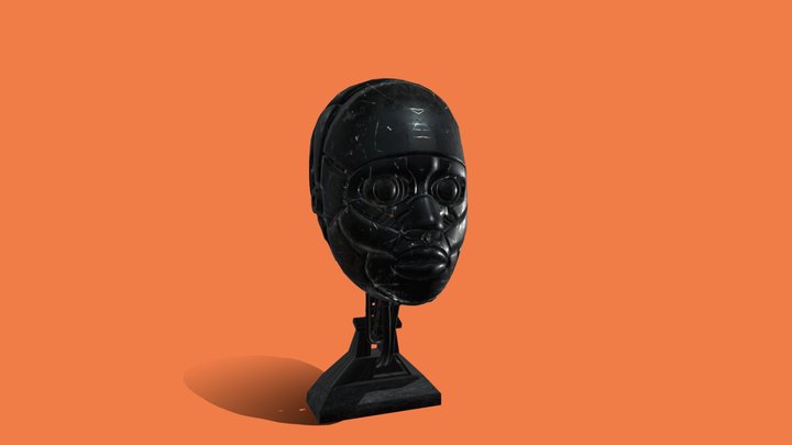 cyborg head 3D Model
