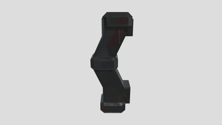 Curved Tube Export 3D Model