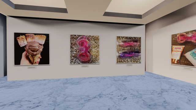 Instamuseum for @denimrehab 3D Model