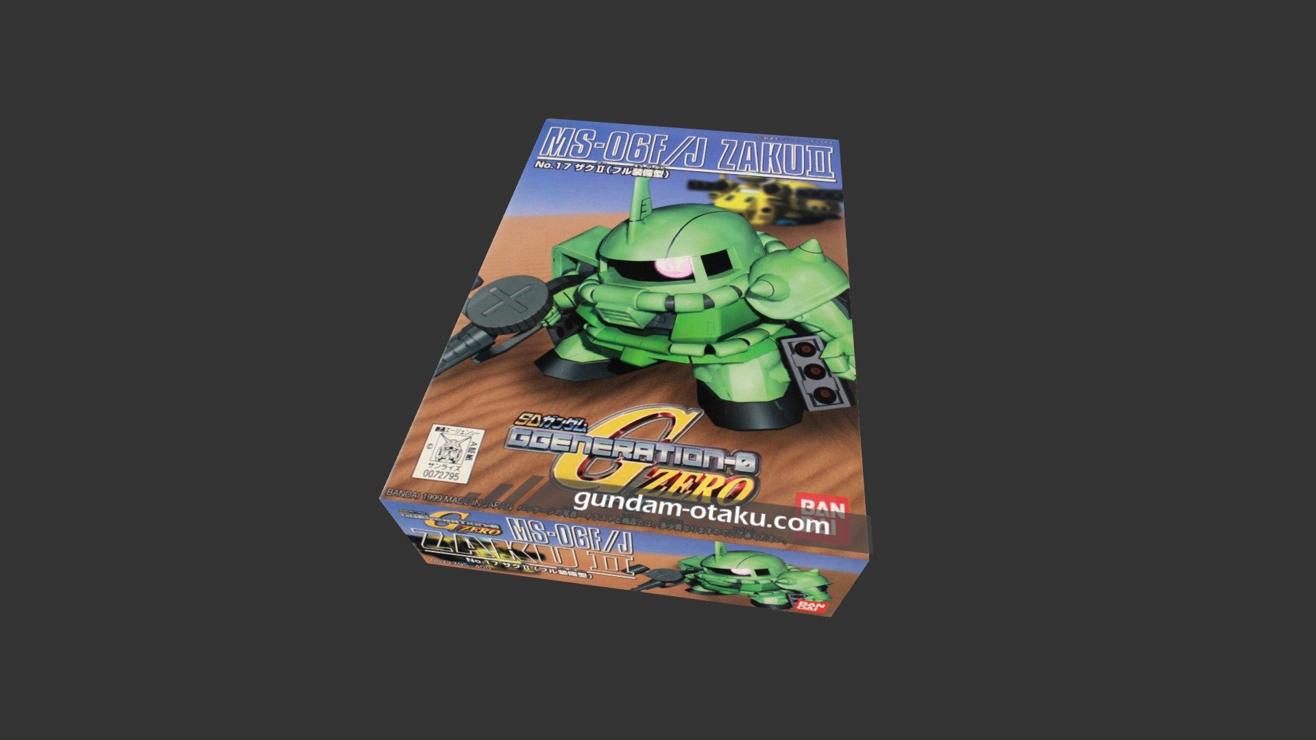 SD G-0 MS-06F Zaku II - 3D model by gundam-otaku [c1256bd] - Sketchfab