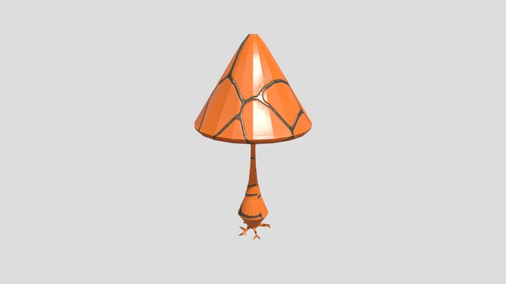 AR_FinalFolderExam_Mushroom 3D Model