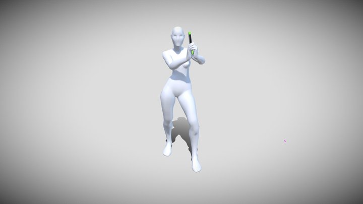 Gunslinger 3D Model