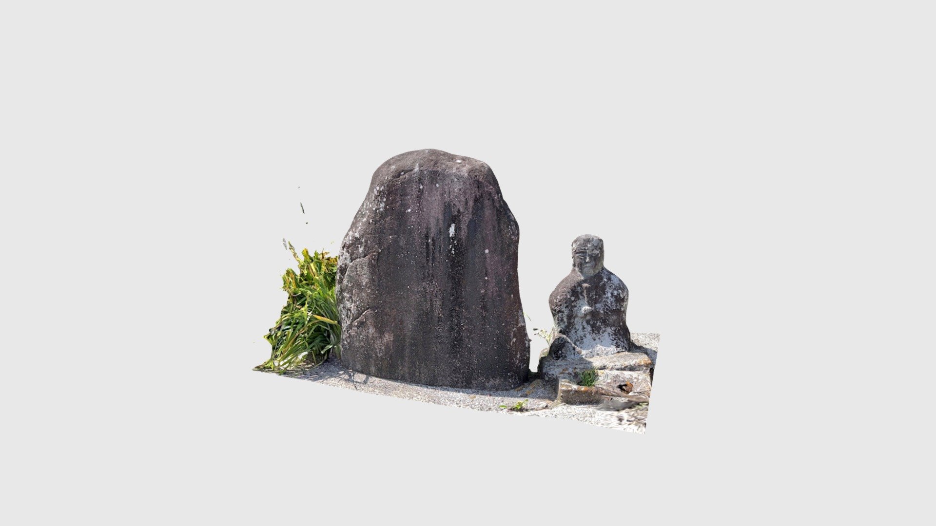 裾野市　自然石道祖神