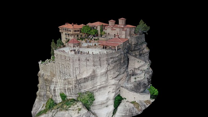 Varlaam Monastery (Meteora - Greece) 3D Model