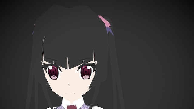 Tsukuyomi Shirabe From SenkiZesshouSymphogearGX 3D Model