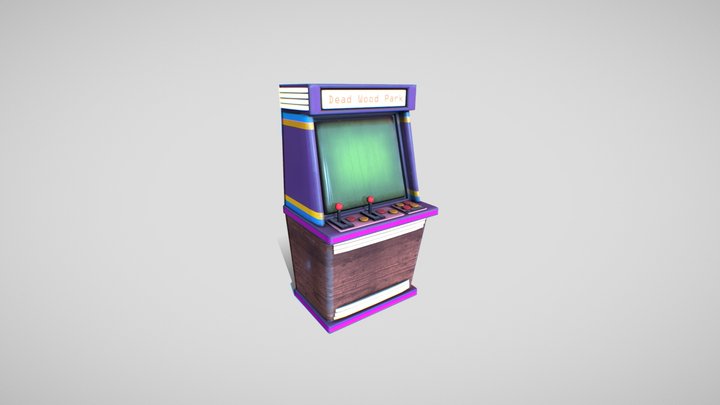 arcade machine exp 3D Model