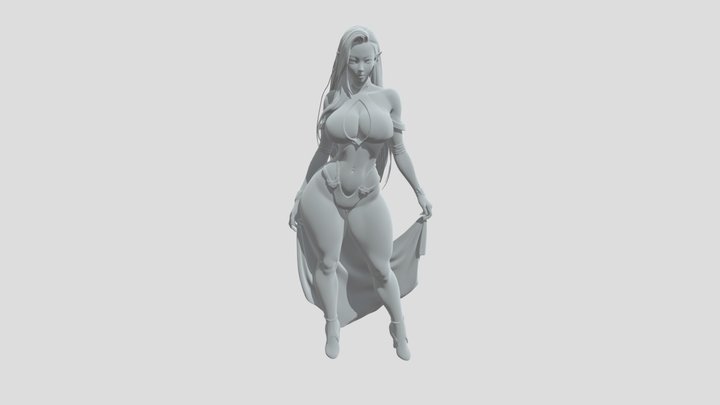Stormbound Enchantress 3D Model