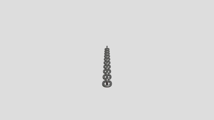 Iron chain 3D Model