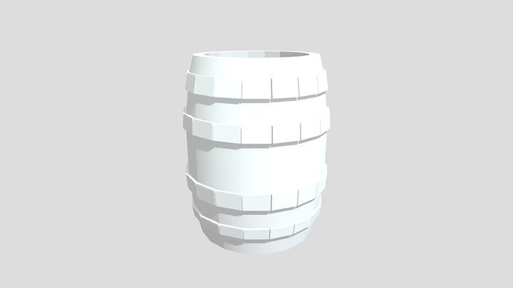Barrel 3D Model