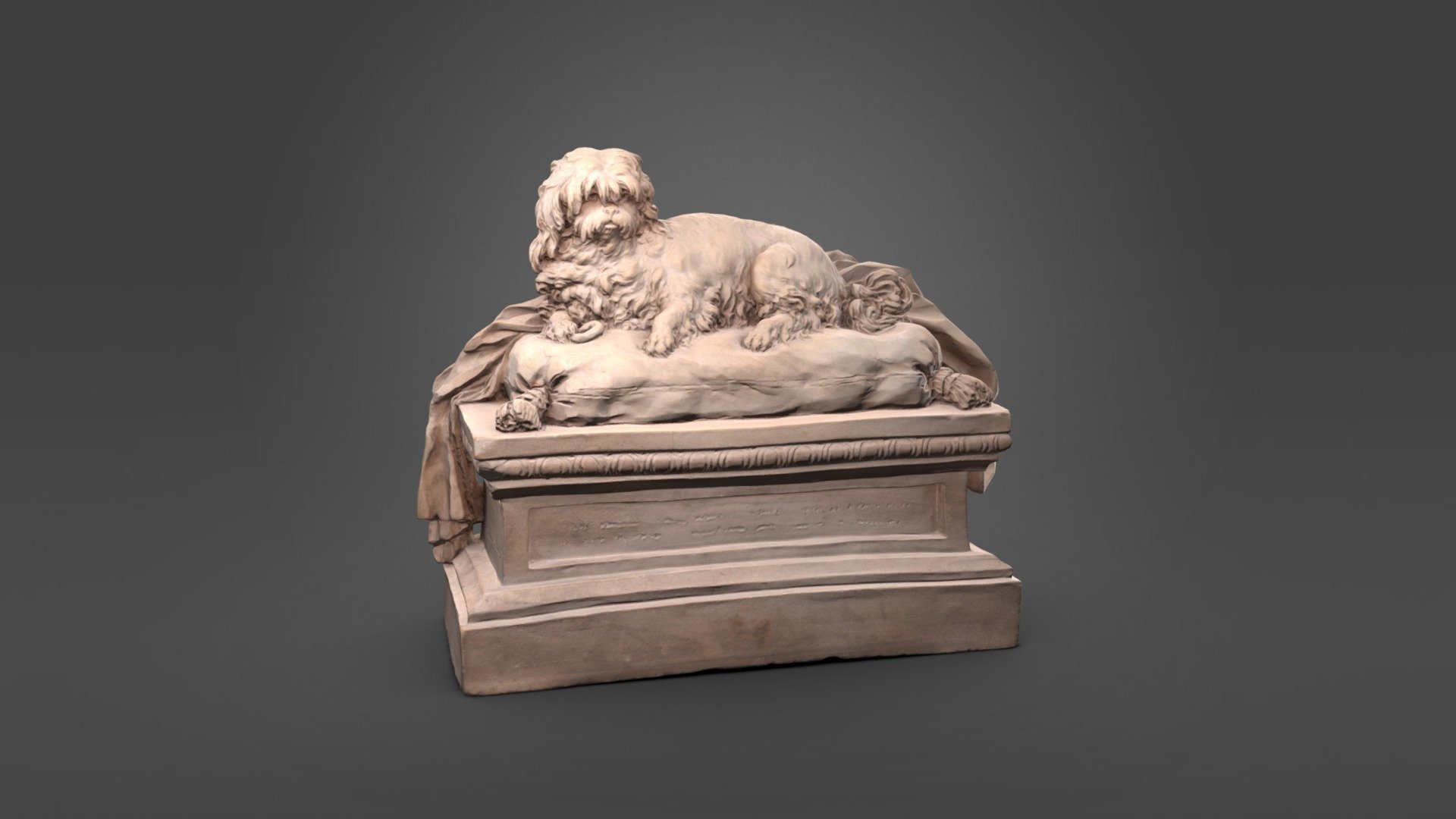 A dog's Monument
