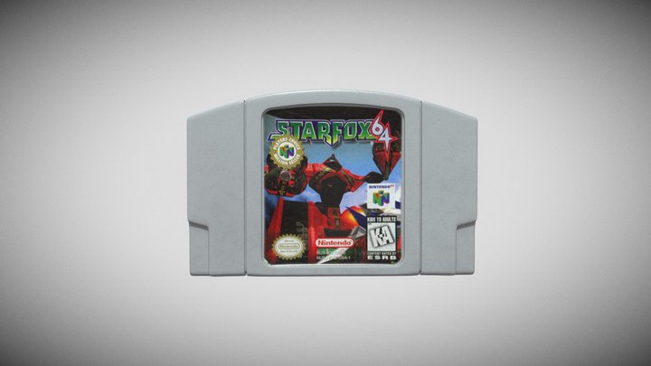 N64_ Starfox 3D Model
