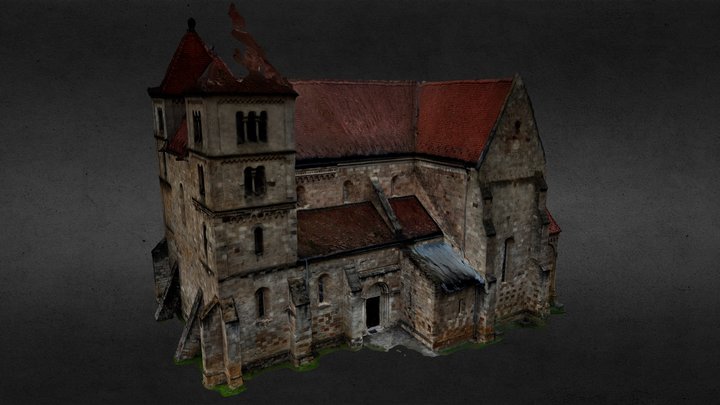 Premontre monastery church of Ócsa 3D Model