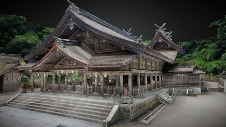 美保神社 3D Model