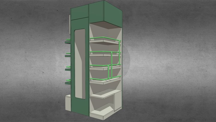 Capat de raft 3D Model