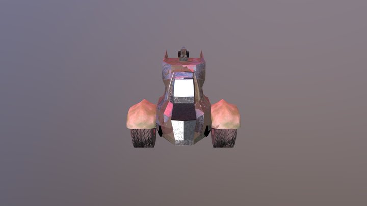 Object C42 Battle Segway 3D Model