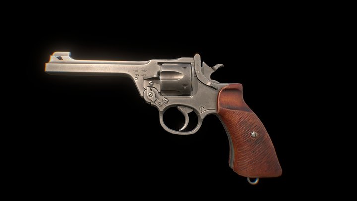 RevolverMK2_01 3D Model