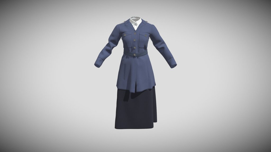 First Female Police Uniform