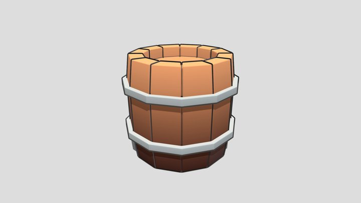 Barrel 3D Model